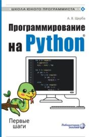 Книга - Программирование на Python. Первые шаги.  Анастасия Владимировна Щерба  - прочитать полностью в библиотеке КнигаГо