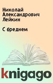 Книга - С бреднем.  Николай Александрович Лейкин  - прочитать полностью в библиотеке КнигаГо