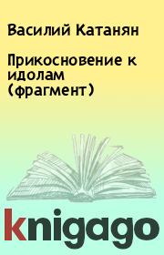 Книга - Прикосновение к идолам (фрагмент).  Василий Катанян  - прочитать полностью в библиотеке КнигаГо