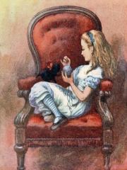 Алиса в Зазеркалье / с цветными иллюстрациями. Льюис Кэрролл