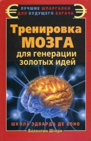 Книга - Тренировка мозга для генерации золотых идей. Школа Эварда де Боно.  Валентин Штерн  - прочитать полностью в библиотеке КнигаГо