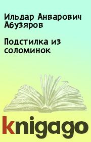 Книга - Подстилка из соломинок.  Ильдар Анварович Абузяров  - прочитать полностью в библиотеке КнигаГо
