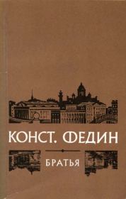 Книга - Братья.  Константин Александрович Федин  - прочитать полностью в библиотеке КнигаГо
