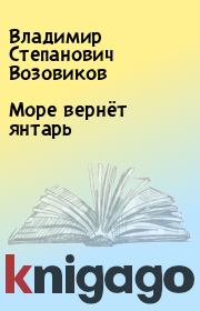Книга - Море вернёт янтарь.  Владимир Степанович Возовиков  - прочитать полностью в библиотеке КнигаГо