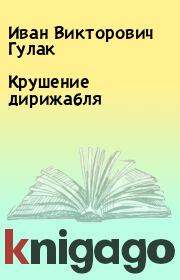 Книга - Крушение дирижабля.  Иван Викторович Гулак  - прочитать полностью в библиотеке КнигаГо