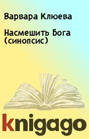 Книга - Насмешить Бога (синопсис).  Варвара Клюева  - прочитать полностью в библиотеке КнигаГо