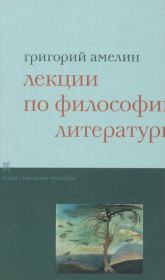 Книга - Лекции по философии литературы .  Григорий Григорьевич Амелин  - прочитать полностью в библиотеке КнигаГо