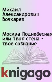 Книга - Москва-Поднебесная, или Твоя стена - твое сознание.  Михаил Александрович Бочкарев  - прочитать полностью в библиотеке КнигаГо