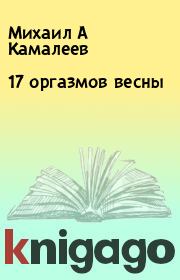 Книга - 17 оргазмов весны.  Михаил А Камалеев  - прочитать полностью в библиотеке КнигаГо