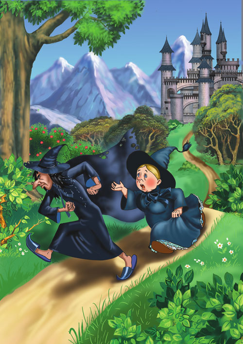 Книгаго: Приключения колдуньи Вари, или Пенек с ушами. Иллюстрация № 1