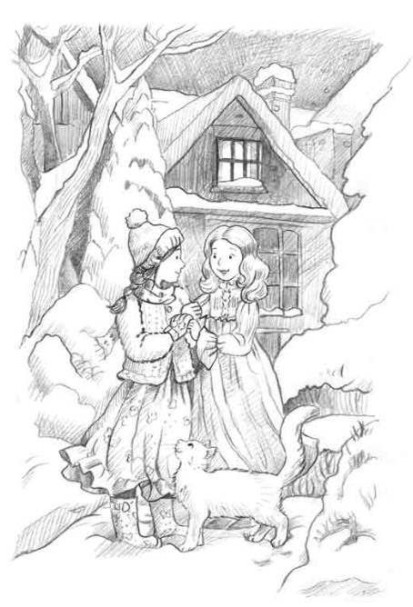 Книгаго: Рождественские истории. Снежный кот. Иллюстрация № 1