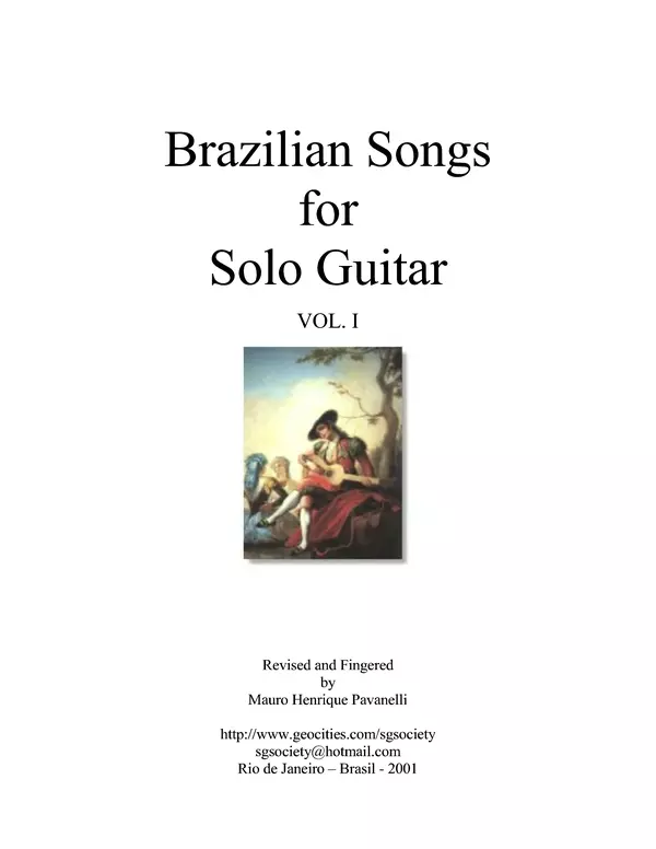 Книгаго: Brazilian Songs for Solo Guitar. Vol. I. Иллюстрация № 1