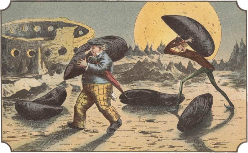 Книгаго: Путешествие на Луну в канун 1900 года. Иллюстрация № 18
