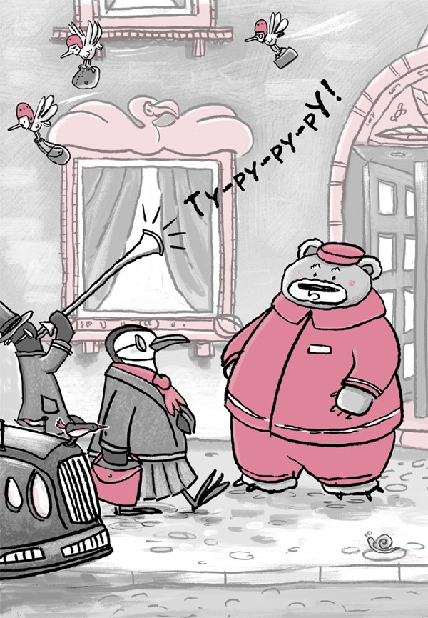 Книгаго: Отель «Фламинго». Пингвины требуют льда!. Иллюстрация № 2
