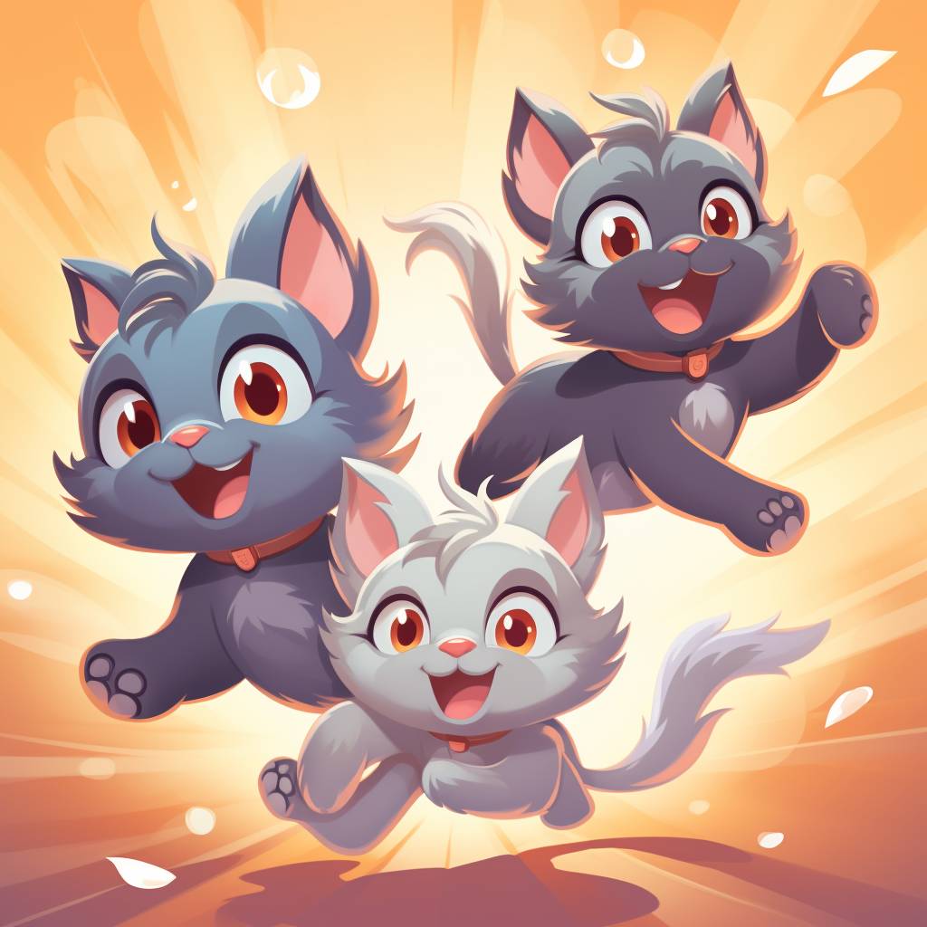 Книгаго: Сказка про трех котят: Путешествие в волшебный лес. Иллюстрация № 8
