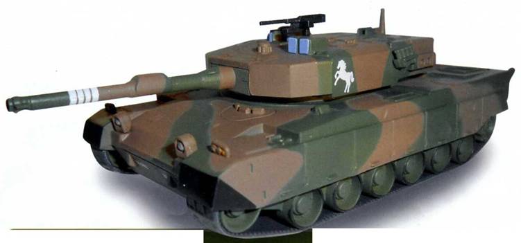 Книгаго: Боевые машины мира, 2015 № 29 Основной боевой танк Тип «90». Иллюстрация № 1