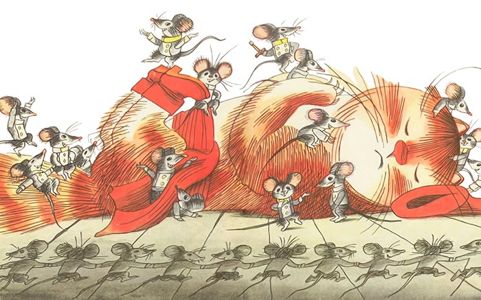 Книгаго: Как мыши с котом воевали. Иллюстрация № 5