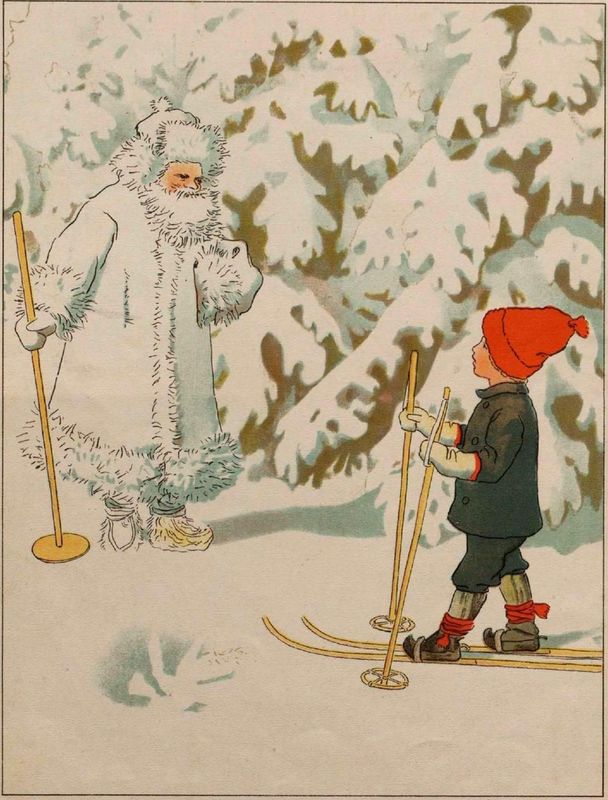 Книгаго: Тося на лыжах (Совр. орф.). Иллюстрация № 3