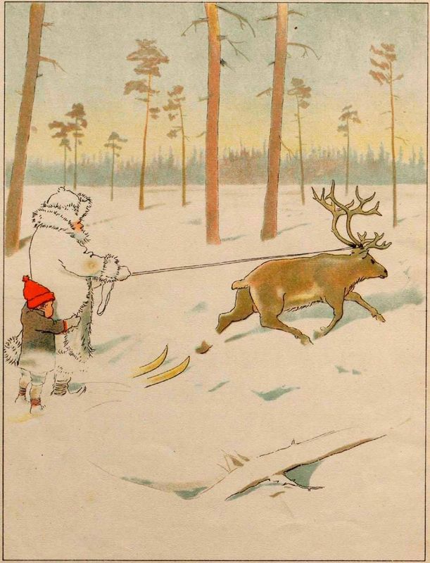 Книгаго: Тося на лыжах (Совр. орф.). Иллюстрация № 9