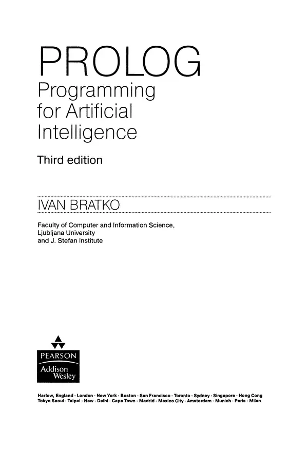 Книгаго: Алгоритмы искусственного интеллекта на языке Prolog. 3-е издание. Иллюстрация № 3