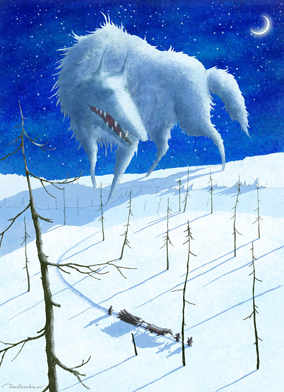 Книгаго: Белый волк. Иллюстрация № 5