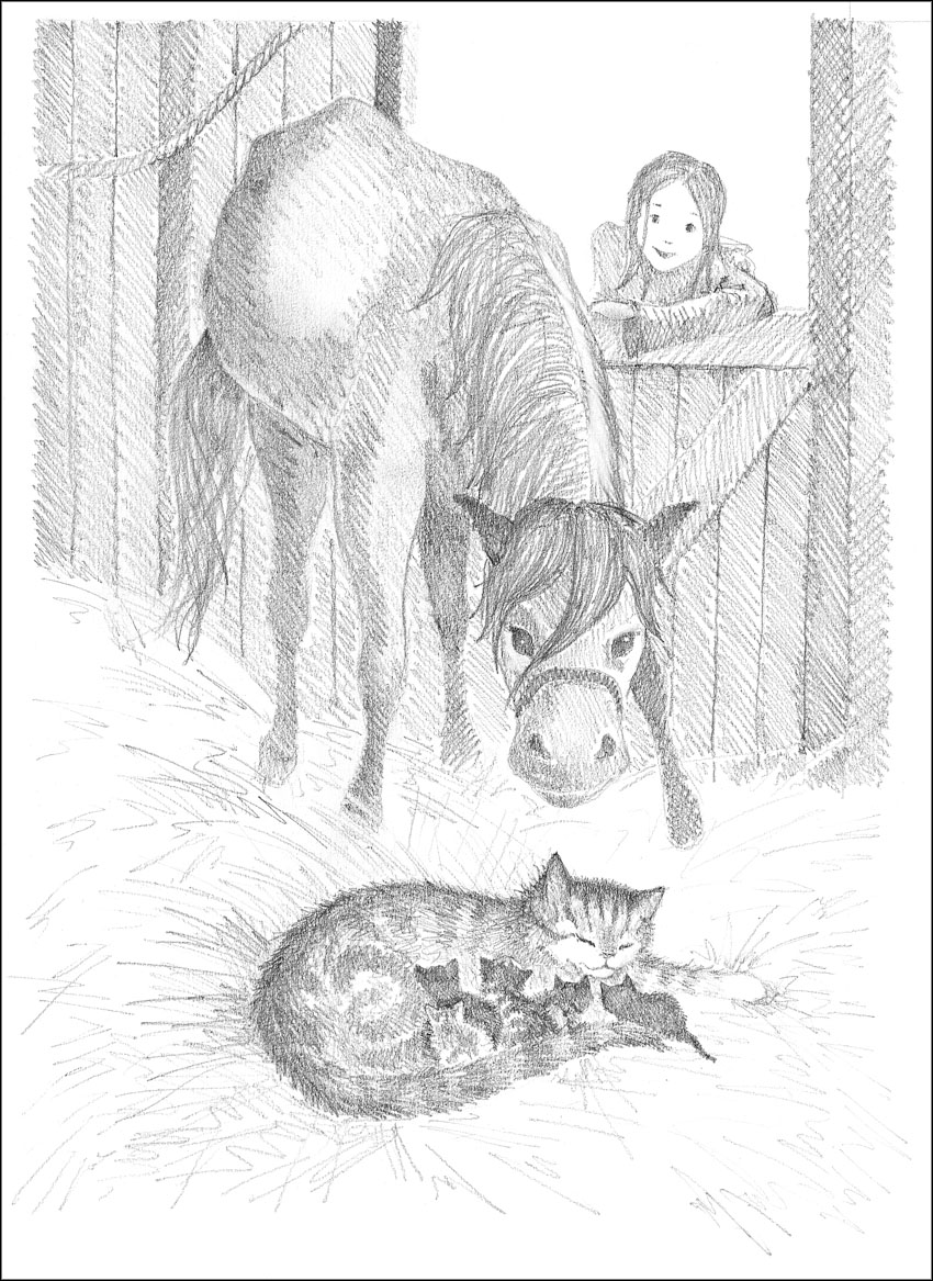 Книгаго: Котёнок Пушинка, или Рождественское чудо. Иллюстрация № 1