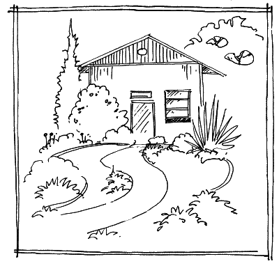 Книгаго: 10 этапов проектирования малого сада. Иллюстрация № 1