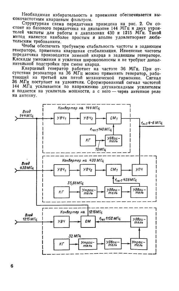 Книгаго: Любительские УКВ-радиостанции на транзисторах. Иллюстрация № 6