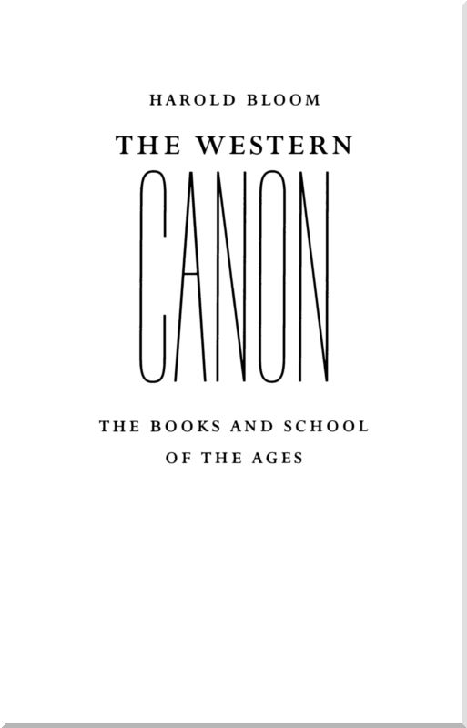 Книгаго: Западный канон. Иллюстрация № 1
