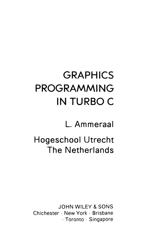 Книгаго: Программирование графики на Турбо Си. Иллюстрация № 4