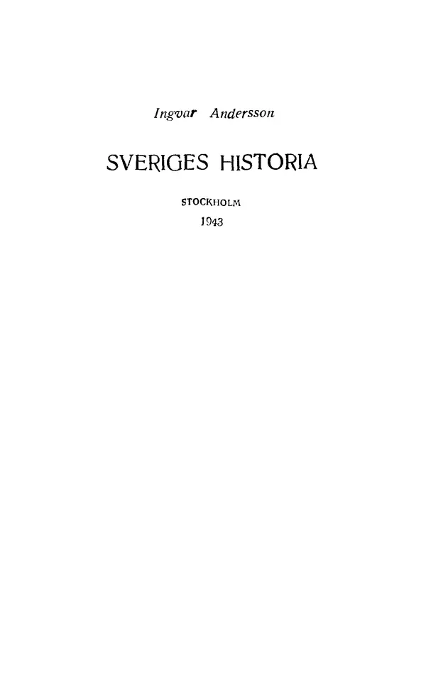 Книгаго: История Швеции. Иллюстрация № 4