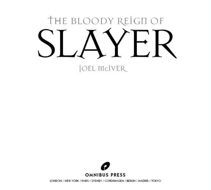 Книгаго: Кровавое царствие Slayer [ЛП]. Иллюстрация № 1