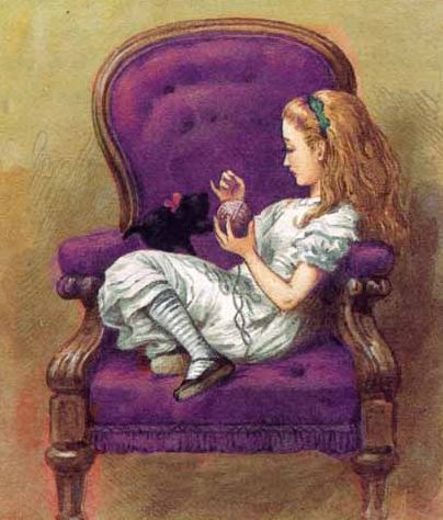 Книгаго: Алиса в Зазеркалье / с цветными иллюстрациями. Иллюстрация № 3