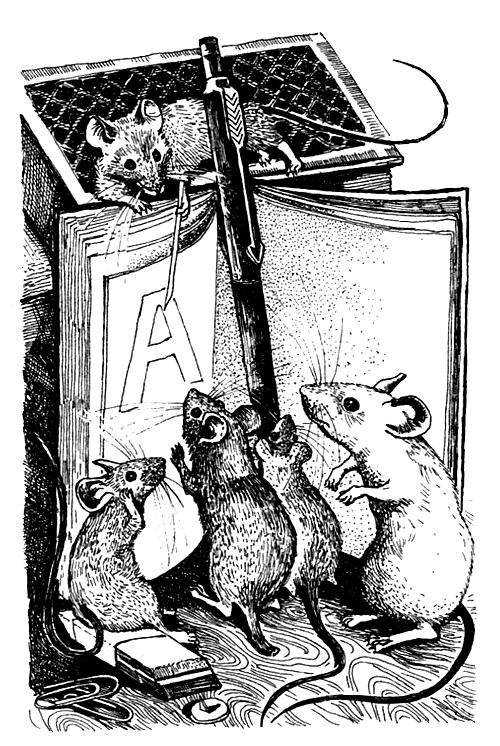Книгаго: Школьная мышь. Иллюстрация № 1