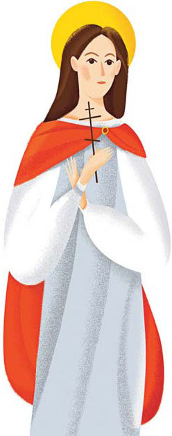 Книгаго: Житие святой мученицы Дарии Римской в пересказе для детей. Иллюстрация № 2