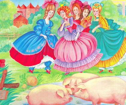 Книгаго: Принцесса и свинопас. Иллюстрация № 4