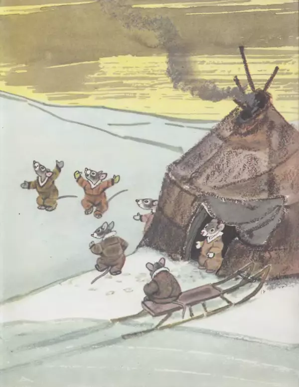 Книгаго: Птичка-пуночка. Чукотские и эскимосские народные сказки. Иллюстрация № 9