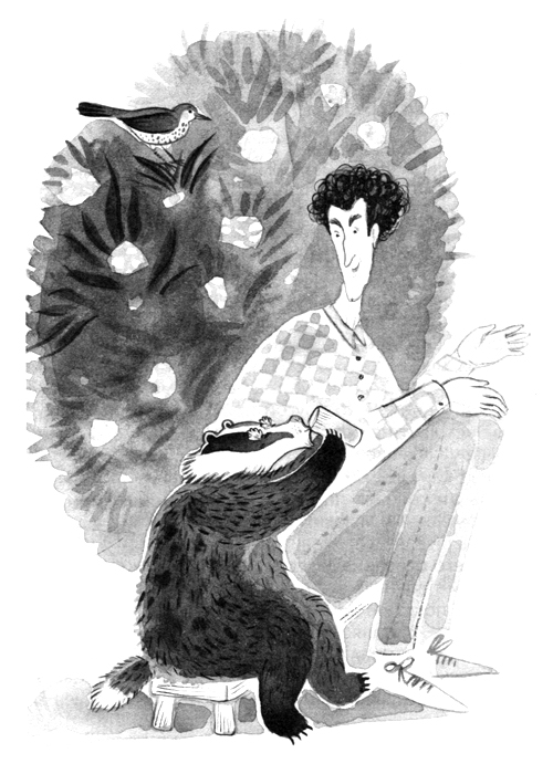 Книгаго: Барсук с нашего двора. Иллюстрация № 1